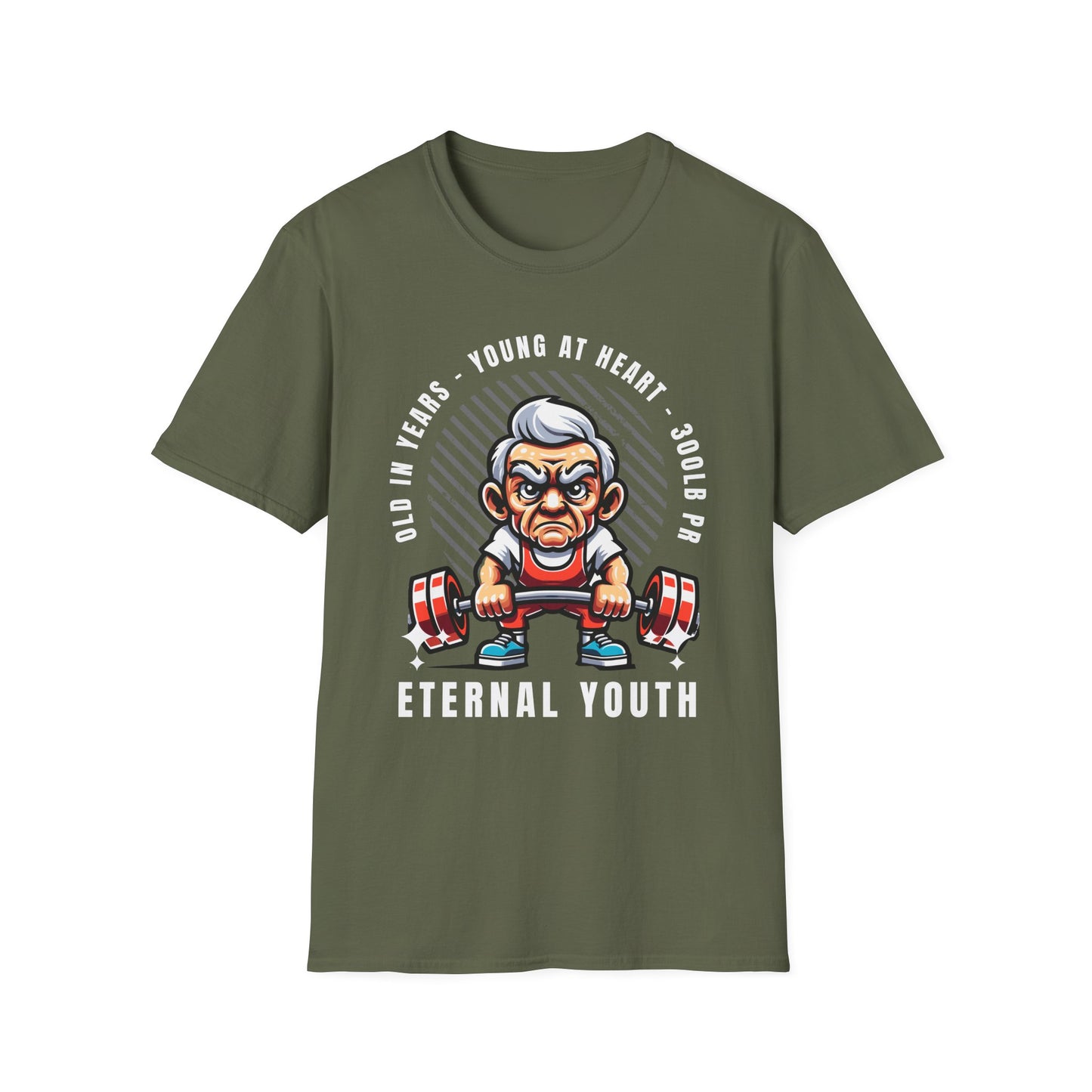Eternal Youth Fitness T-Shirt for Seniors
