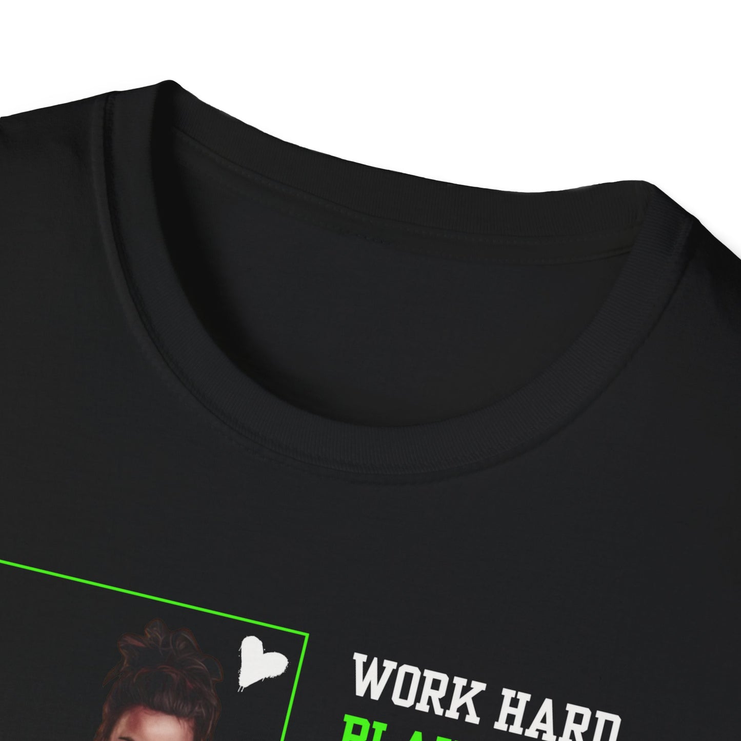 Work Hard Play Hard Gym Workout T-Shirt