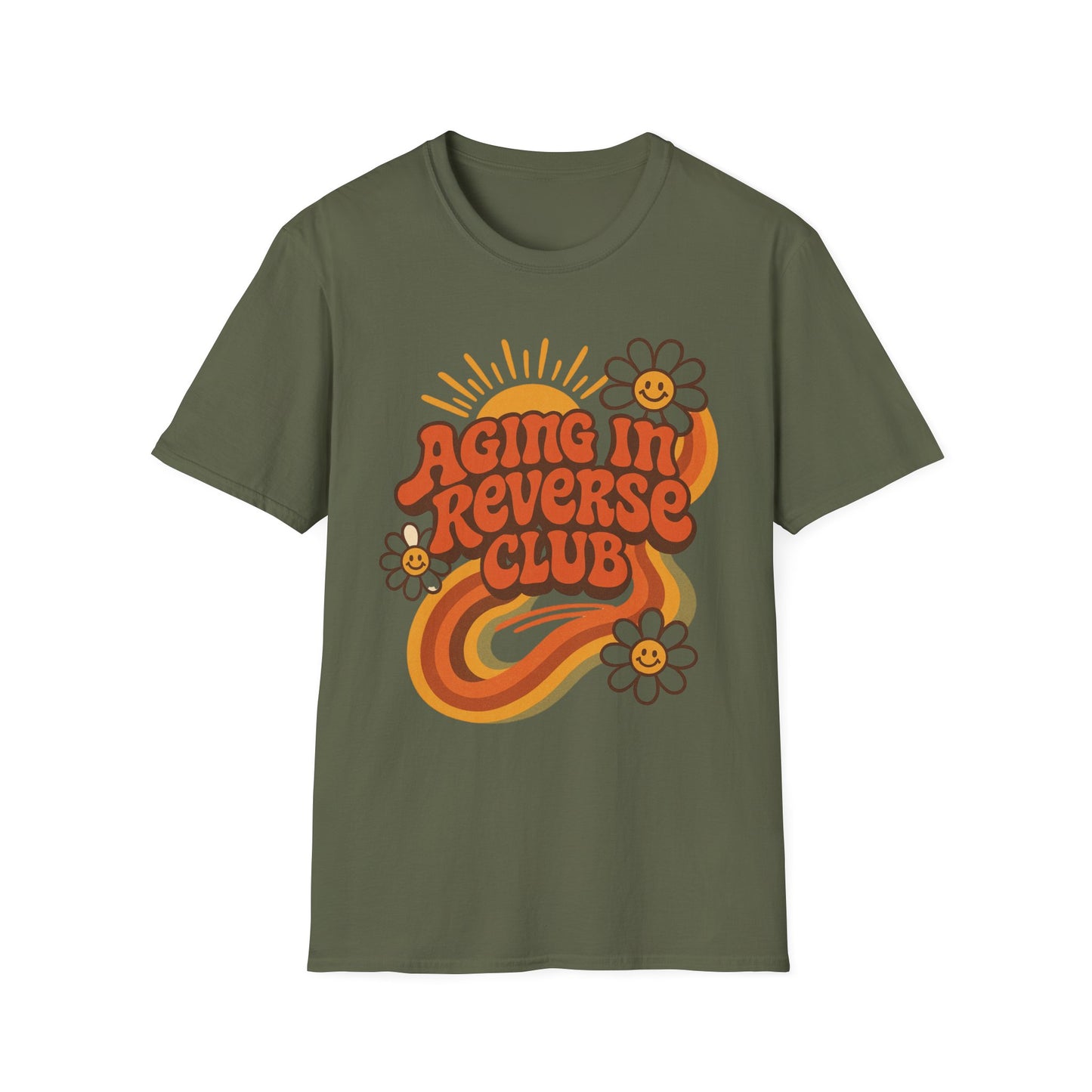 Fitness T-Shirt - Fit-over 40 Aging in Reverse Design