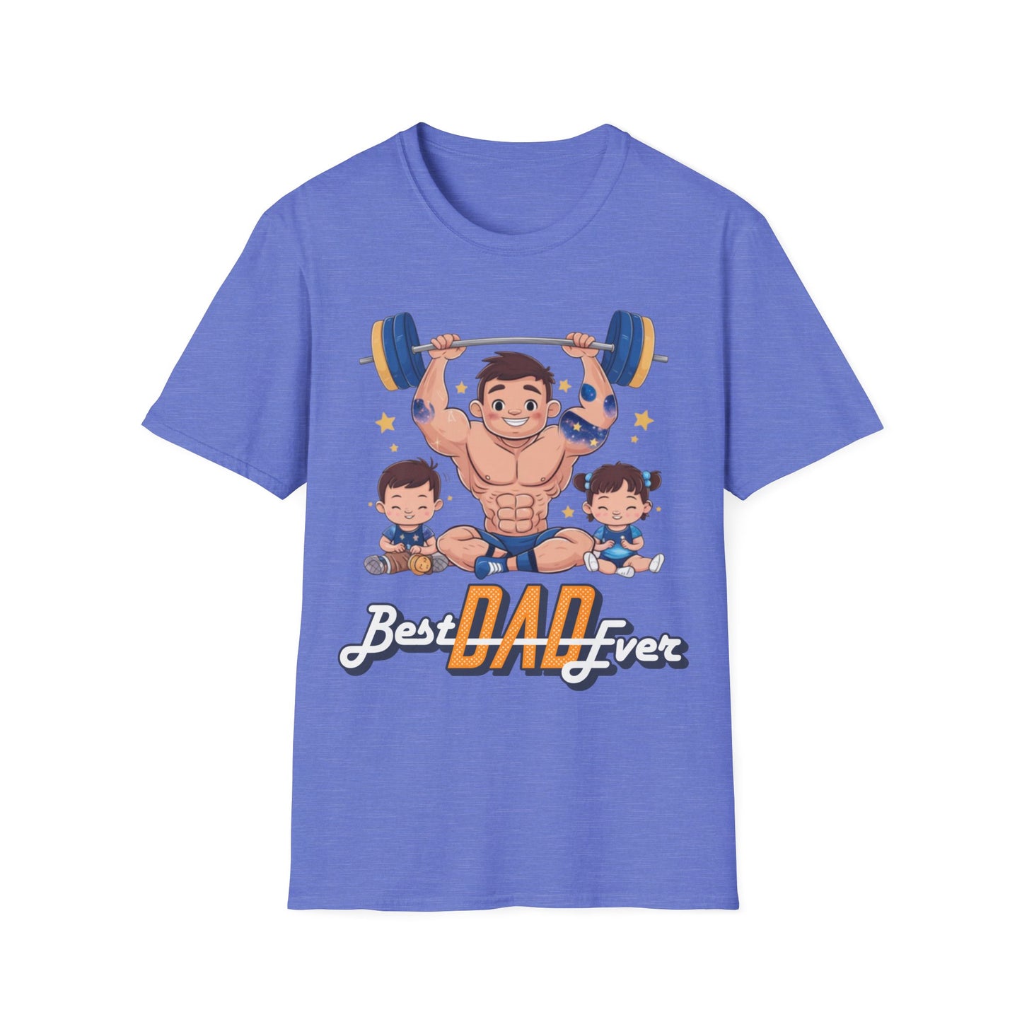 Best Dad Ever Gym T-shirt