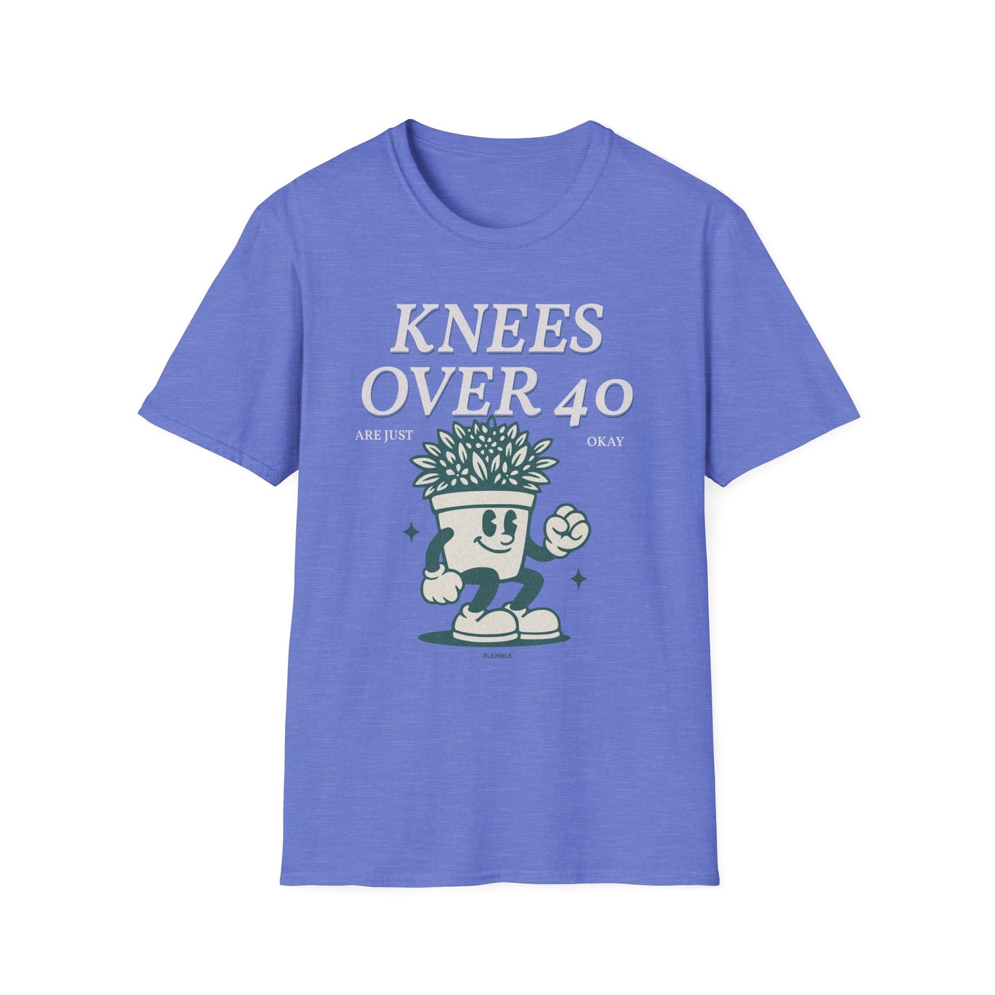 Fit Over 40 Knees Over 40 OK Unisex Softstyle Tee Shirt