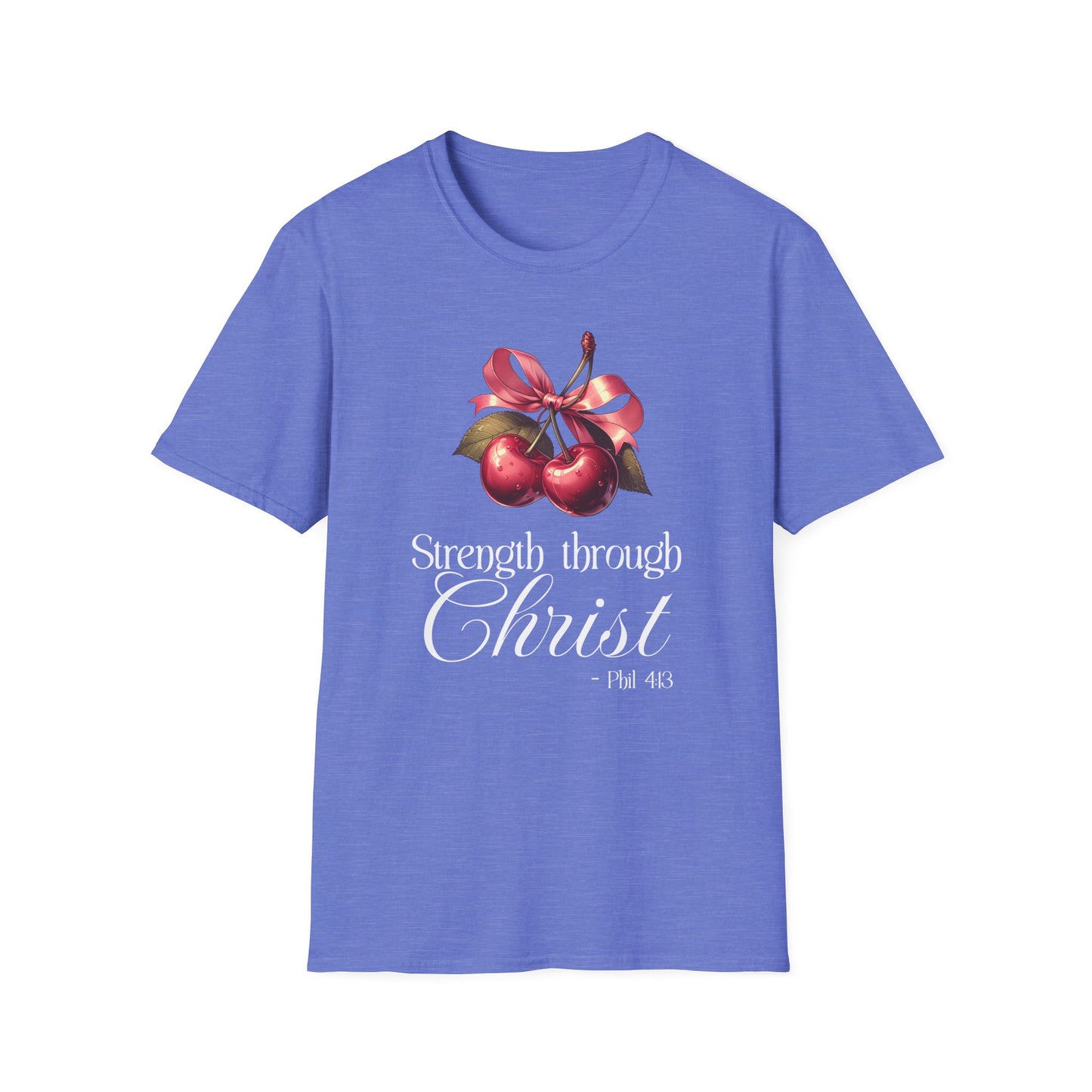 Christian Fitness T-Shirt Strength Through Christ