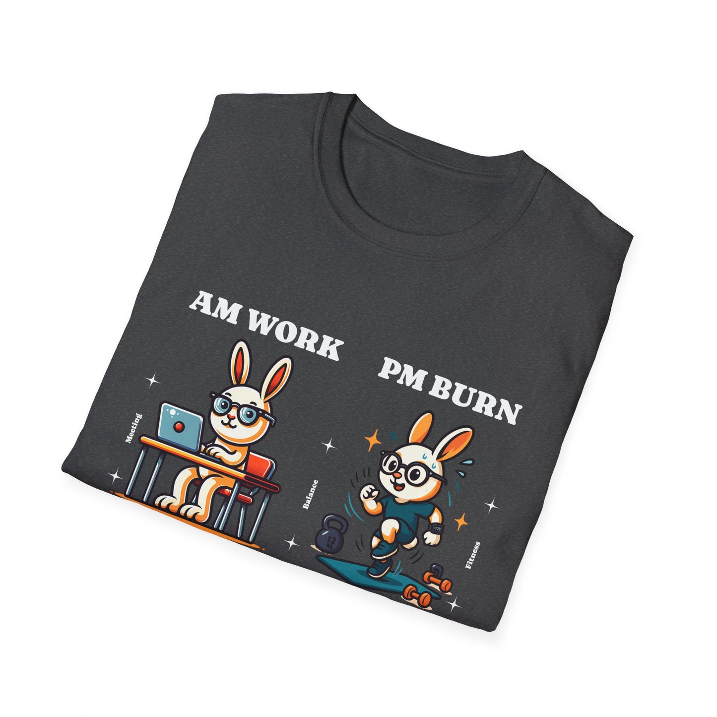 Corporate Fitness T-Shirt - HIIT AM Work PM Burn