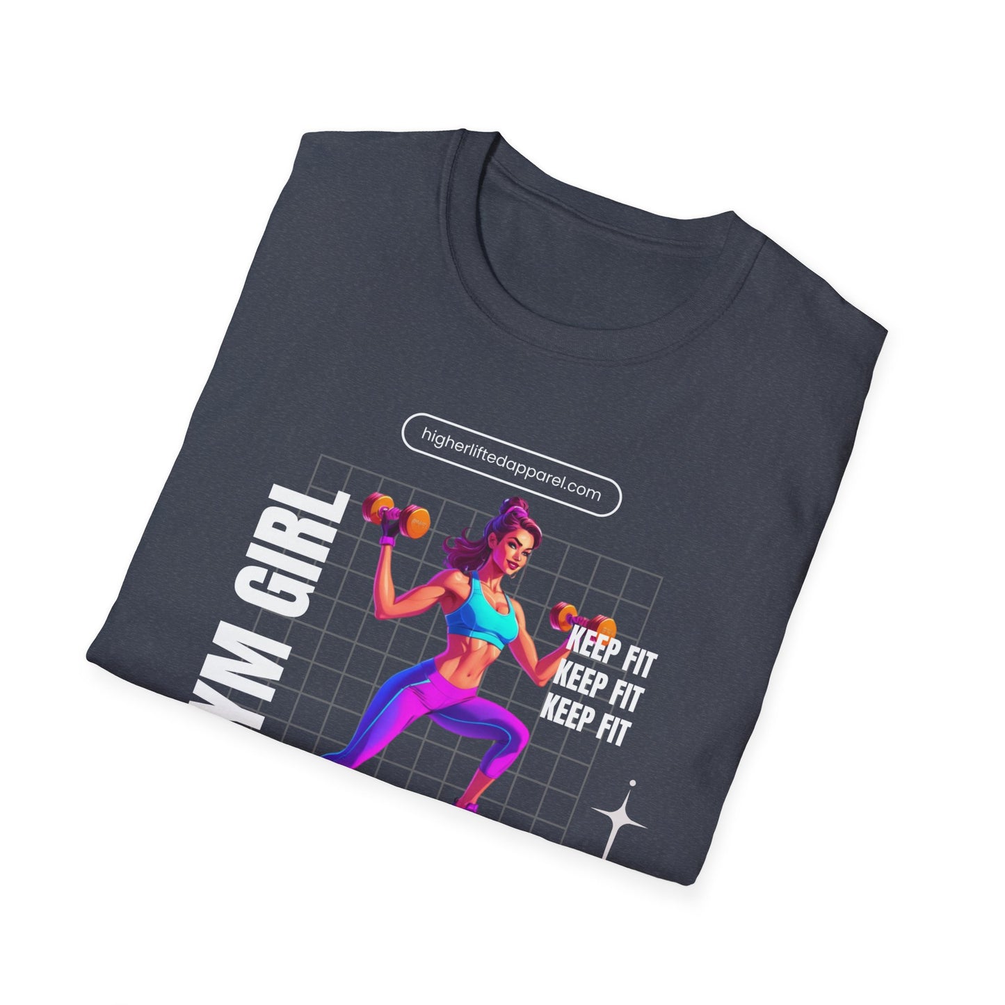 Gym Girl Keep Fit Gym T-Shirt