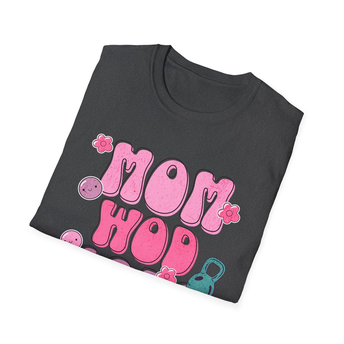 CrossFit Moms WOD Mode - Couple Fitness T-Shirt