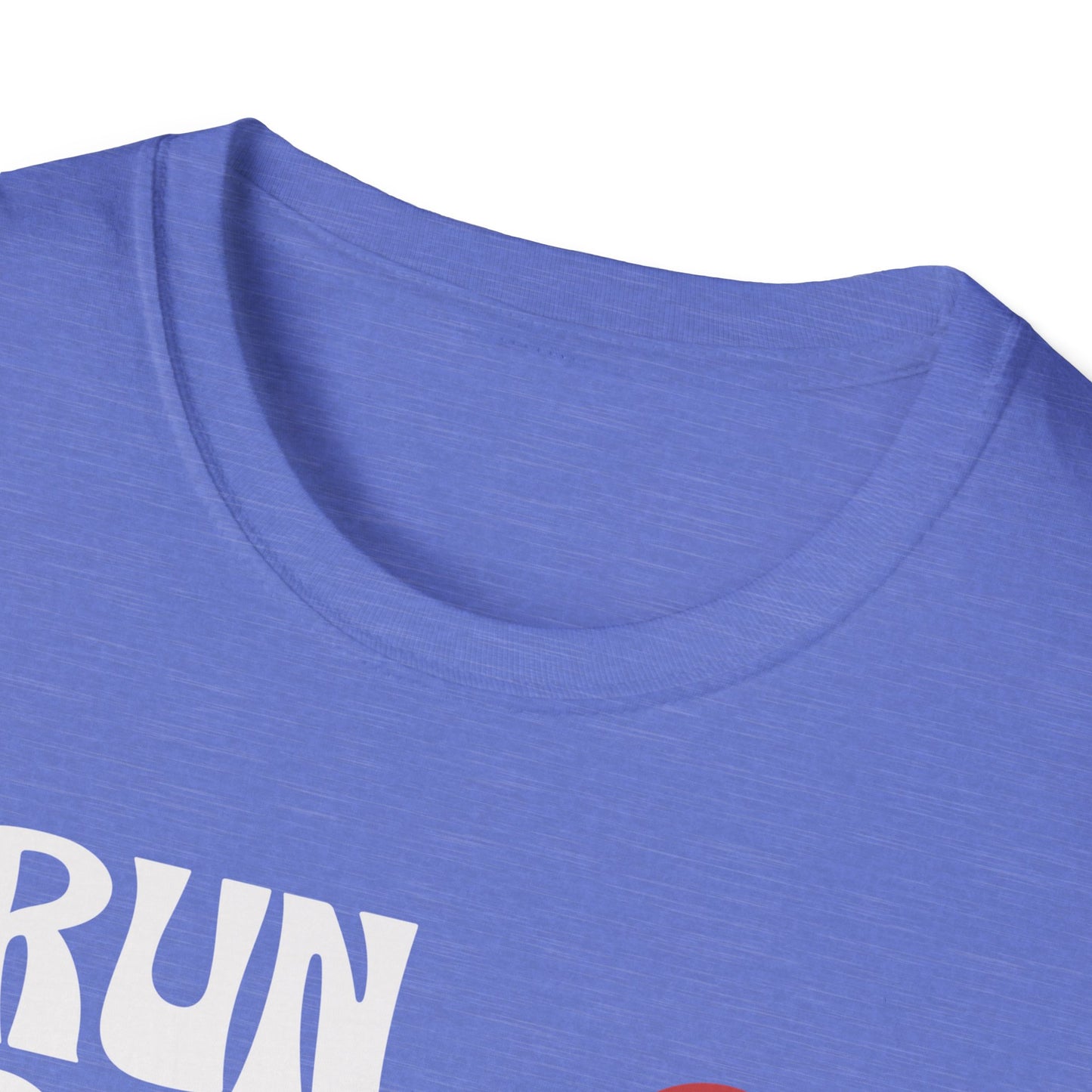Fitness Couples Softstyle T-Shirt - Fit-over 40 Run Race Together Design
