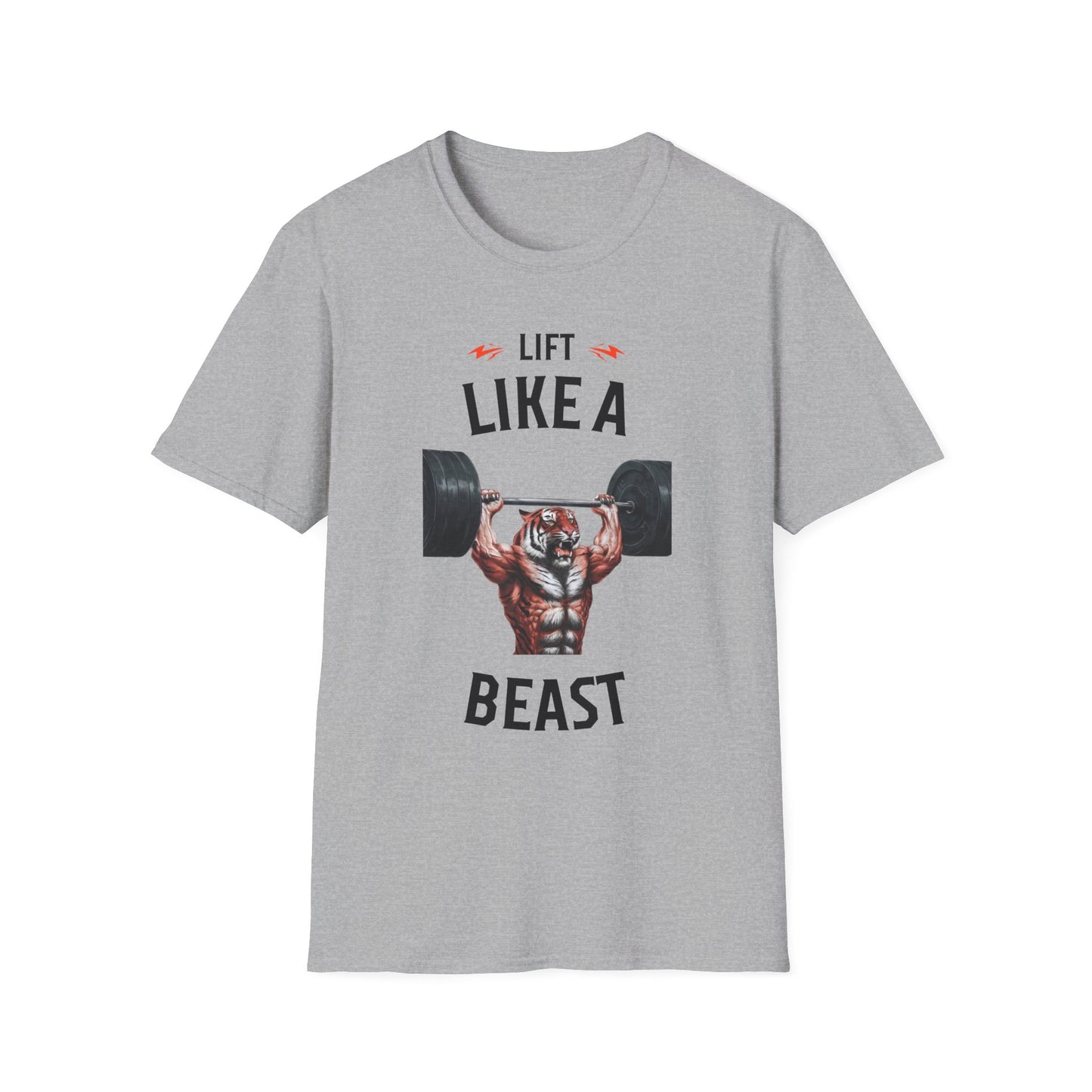 Like a Beast Gym Tiger T-Shirt