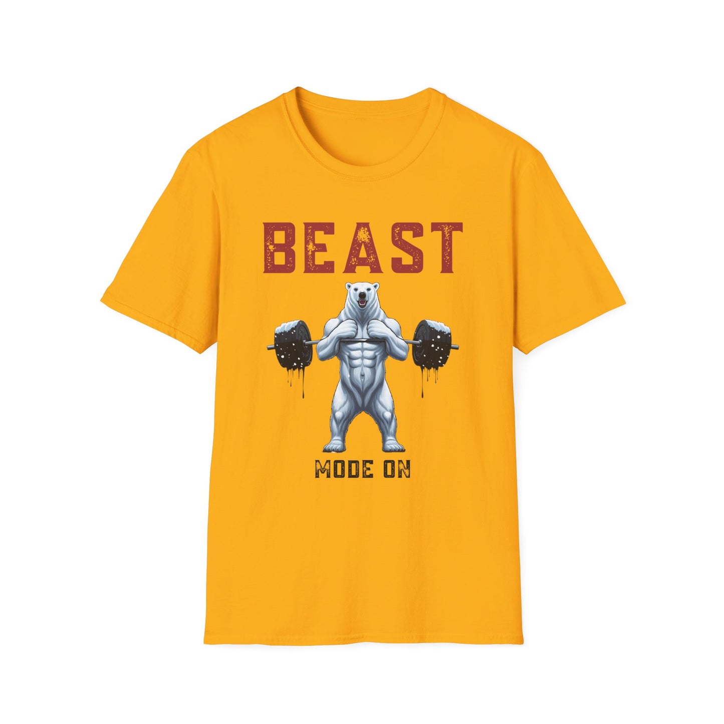 Beast Mode Gym Bear T-Shirt