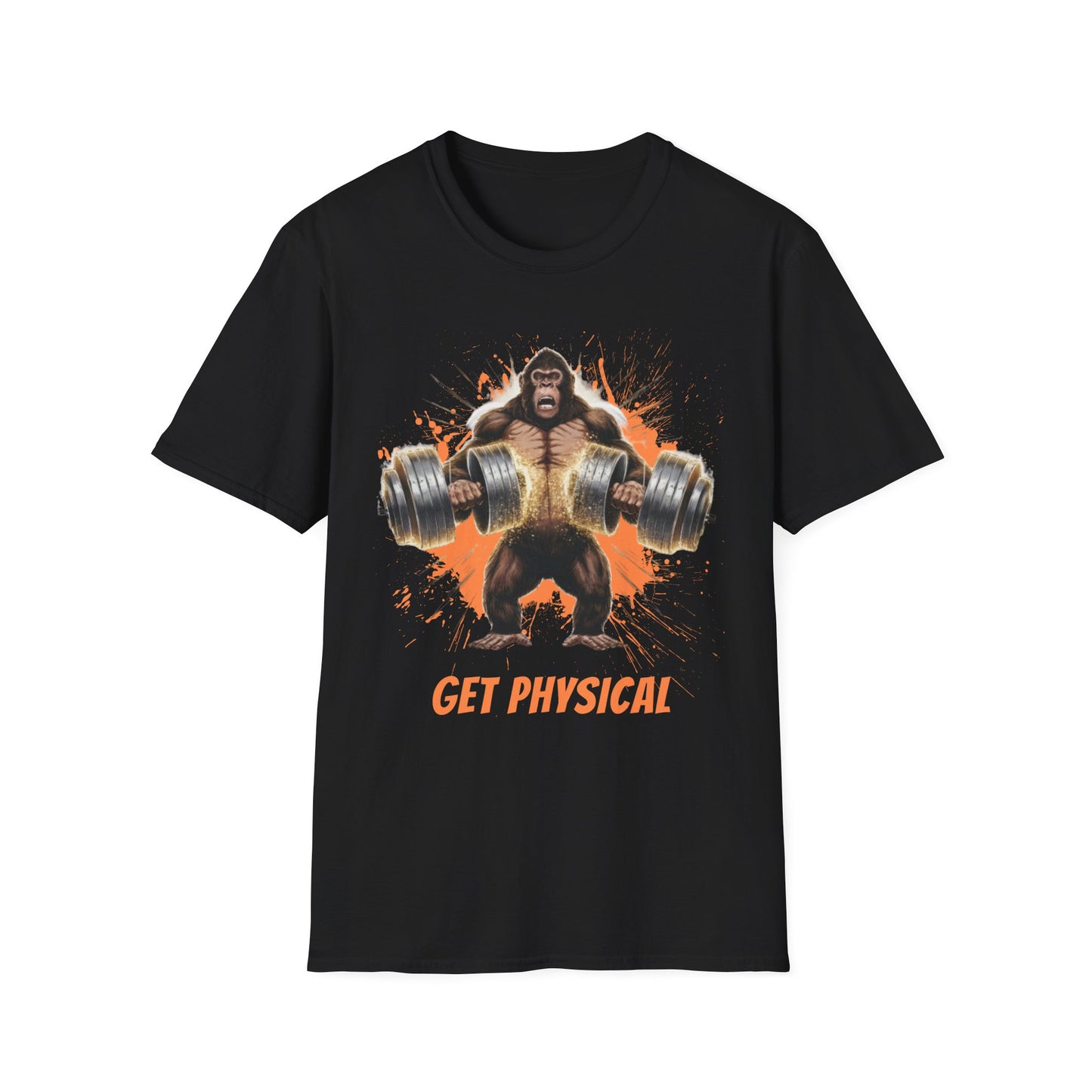 Get Physical Gorilla Wild Animal Fitness T-Shirt