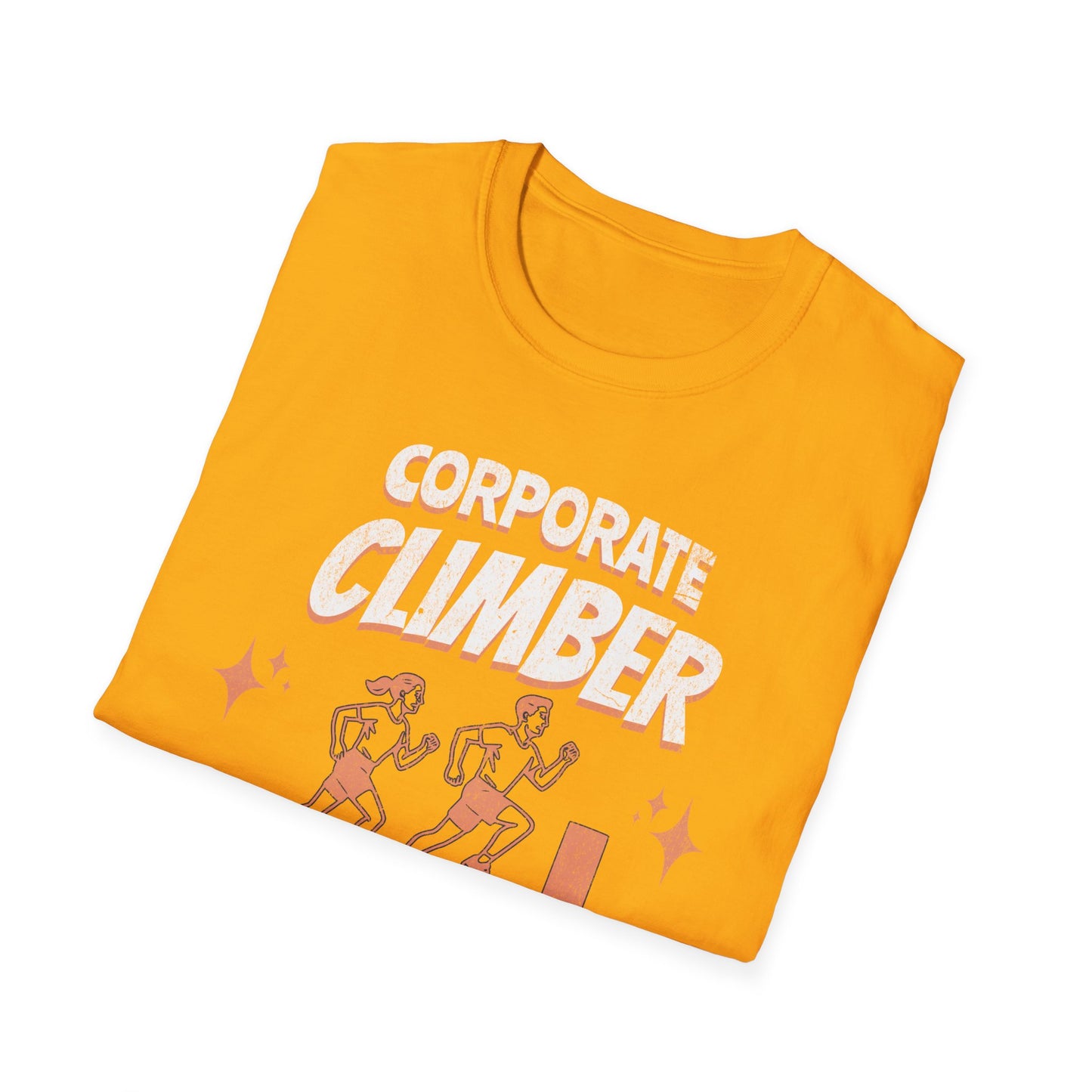 Fit-over 40 Corporate Climber Running Club T-Shirt Design