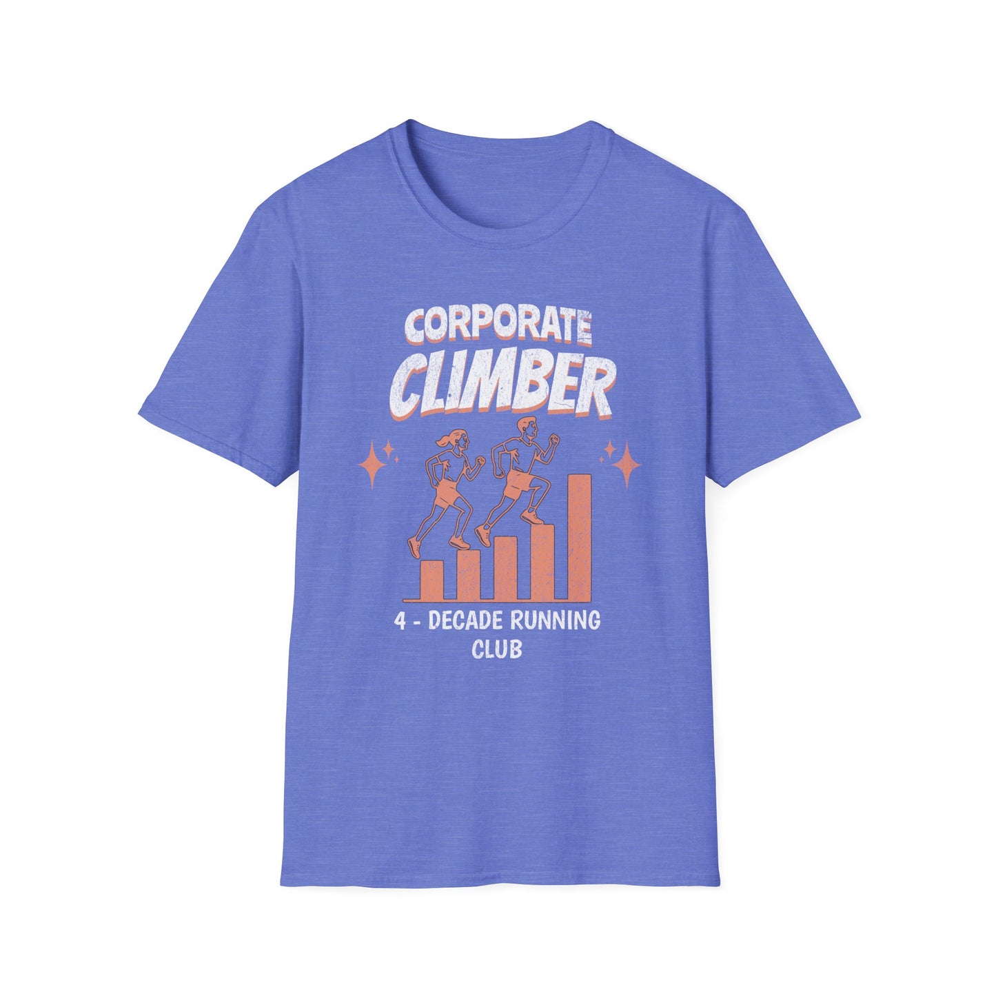 Fit-over 40 Corporate Climber Running Club T-Shirt Design