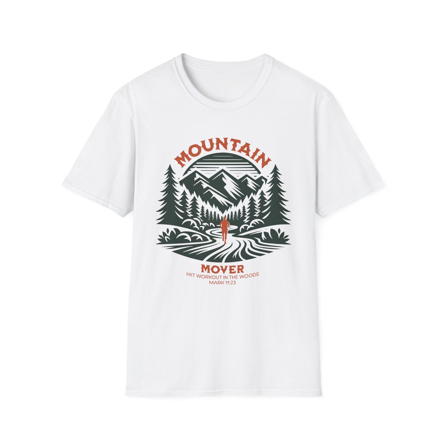 Faith-Based Outdoors T-Shirt - Mountain Mover Design