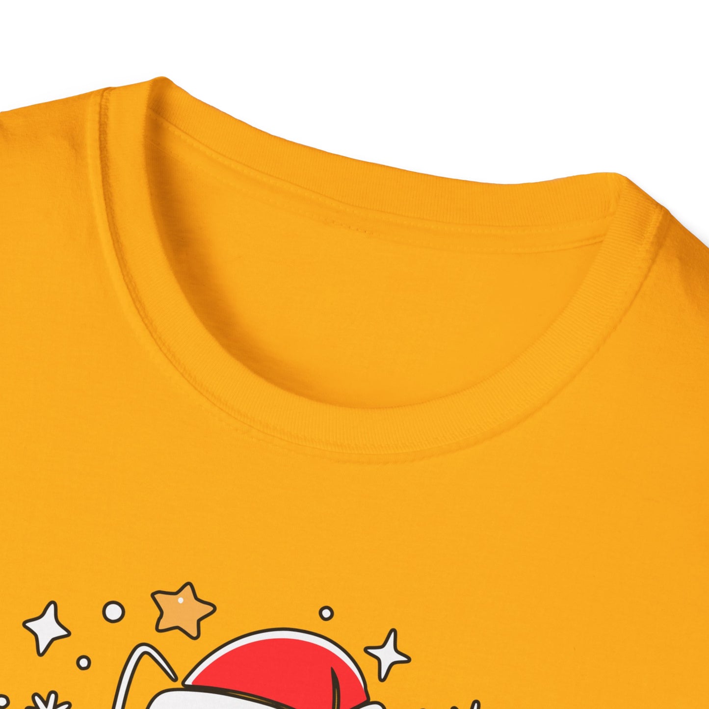 Christmas Cat Fitness T-shirt