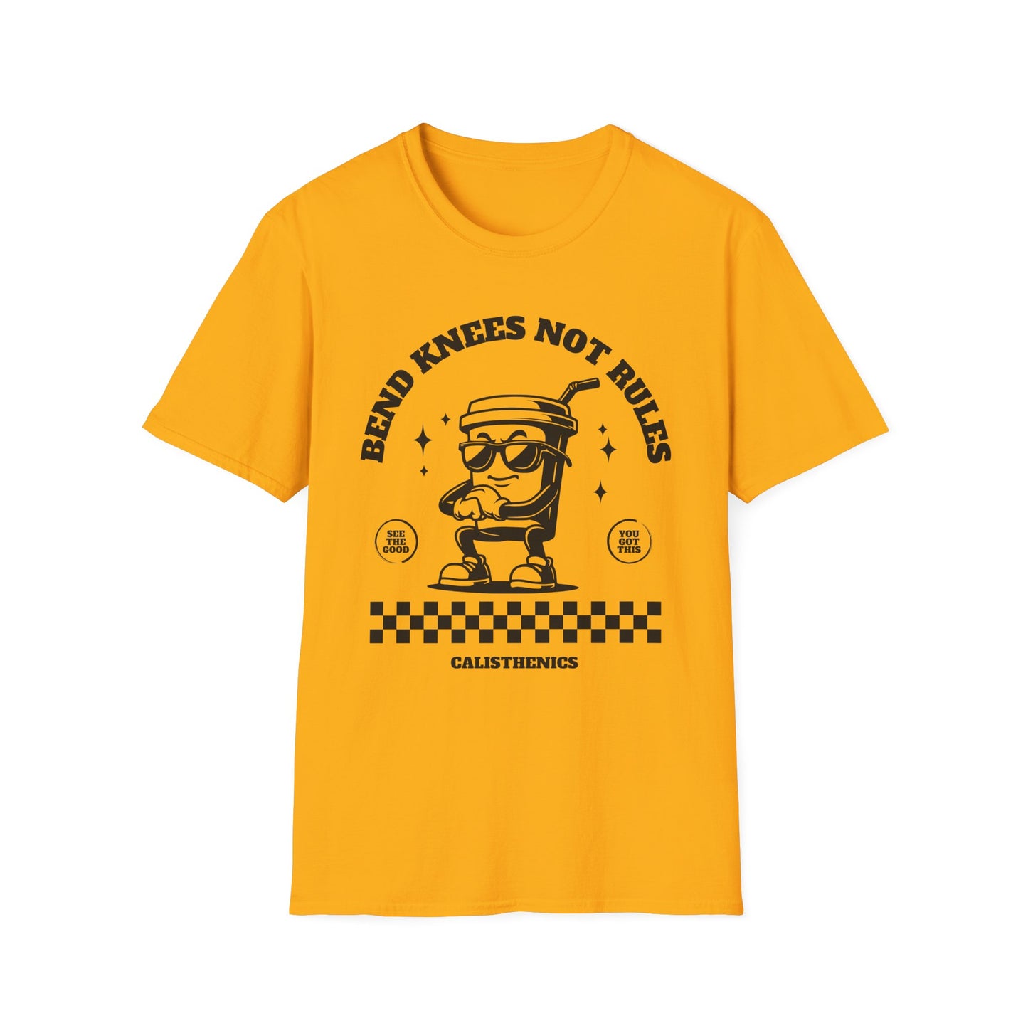 Faith-Based Calisthenics T-Shirt - Fit-over 40 Aging in Reverse Design