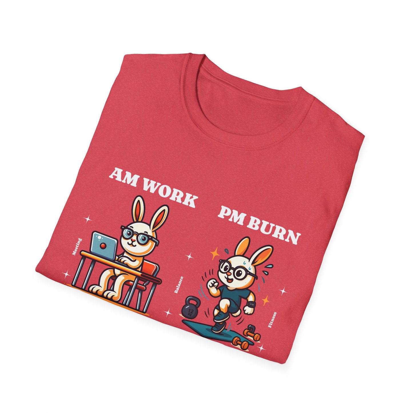 Corporate Fitness T-Shirt - HIIT AM Work PM Burn