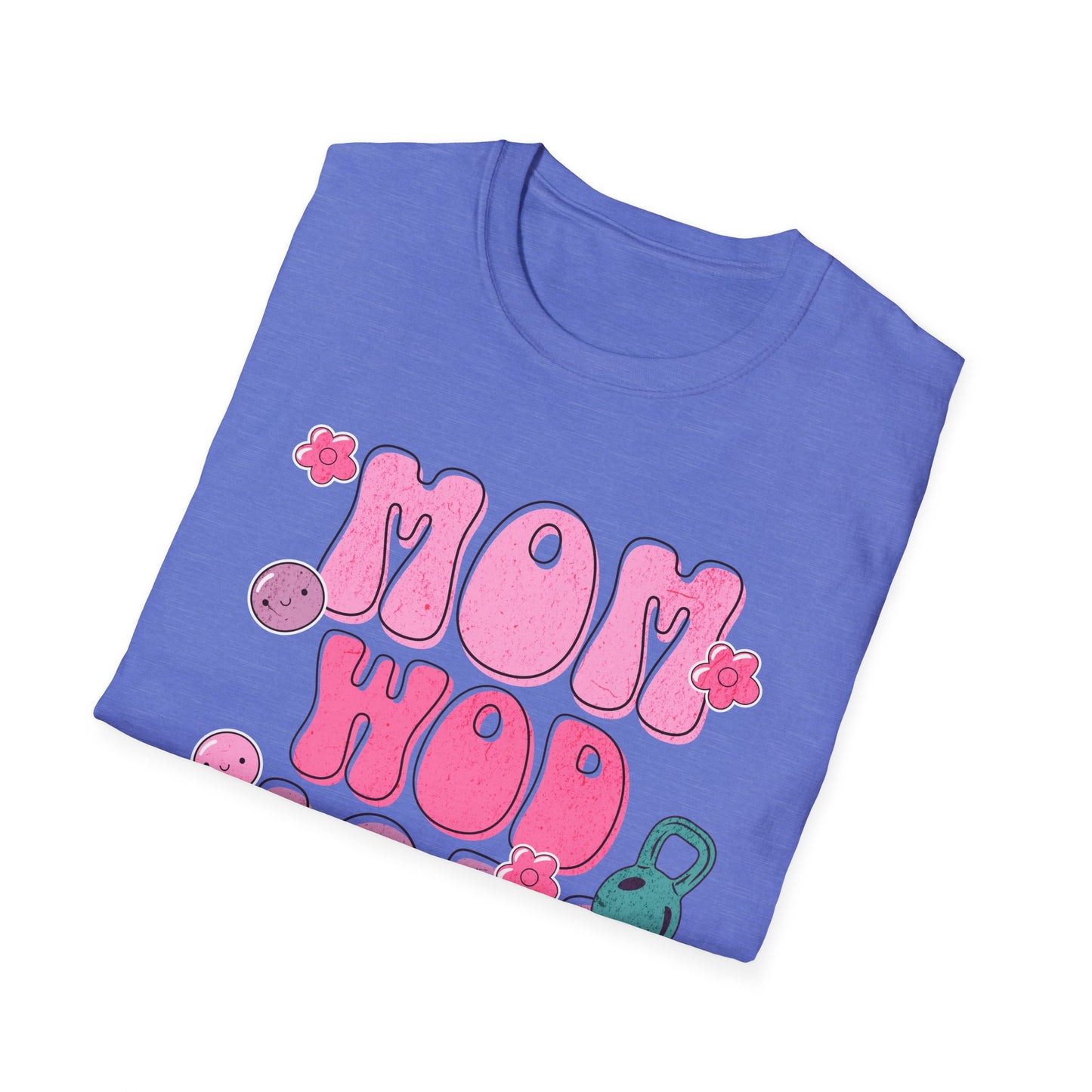 CrossFit Moms WOD Mode - Couple Fitness T-Shirt