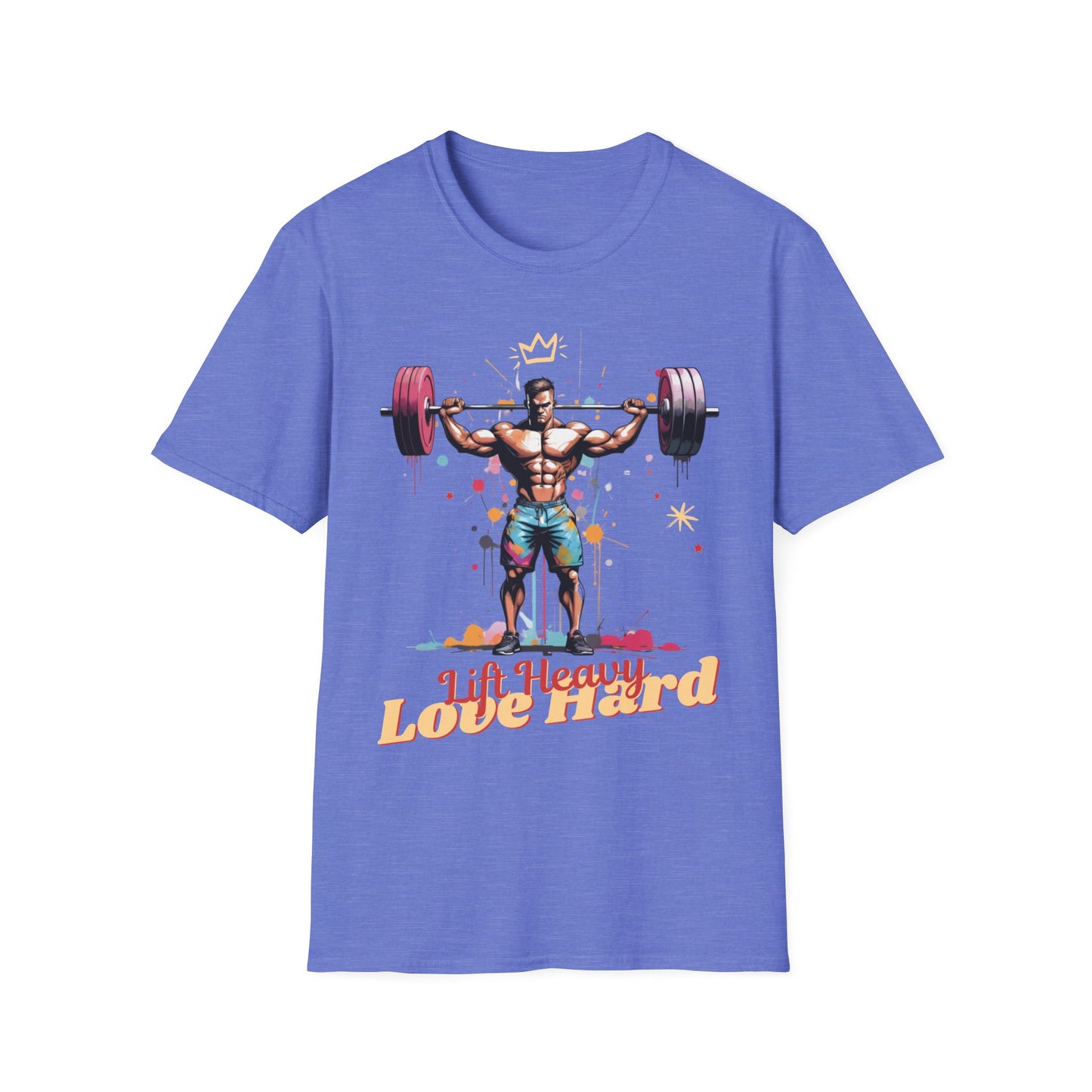 Lift Heavy Love Hard Gym T-shirt