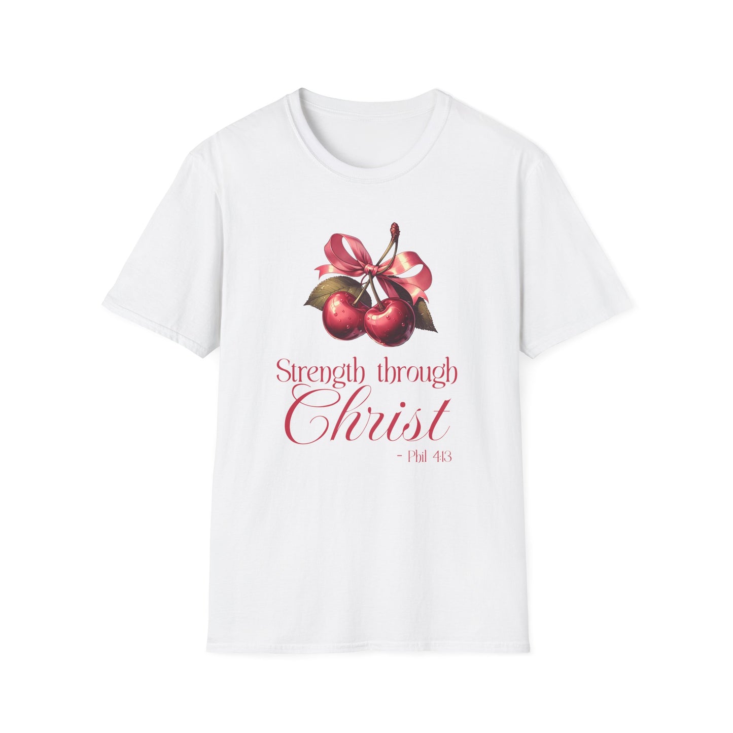 Christian Fitness T-Shirt Strength Through Christ