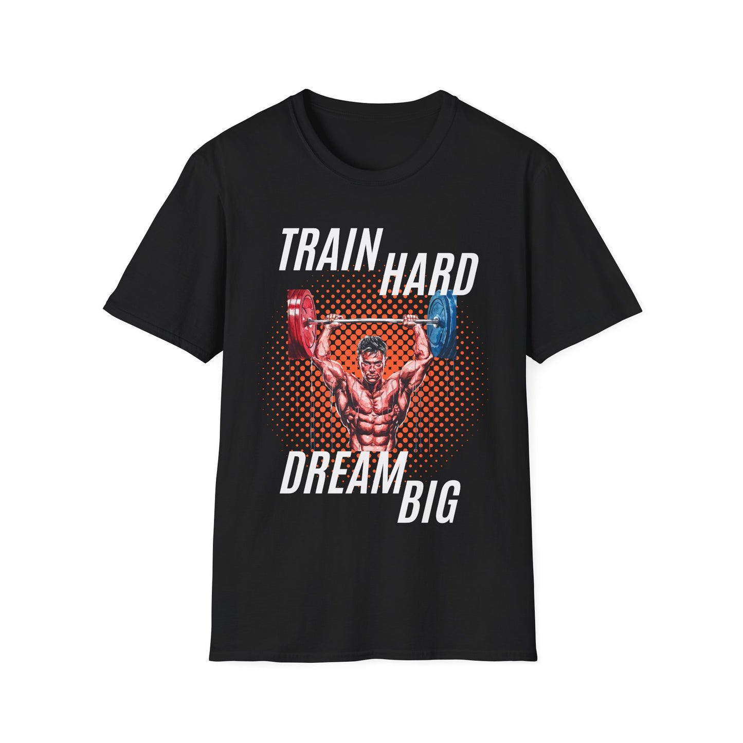 Train Hard Dream Big Gym T-shirt