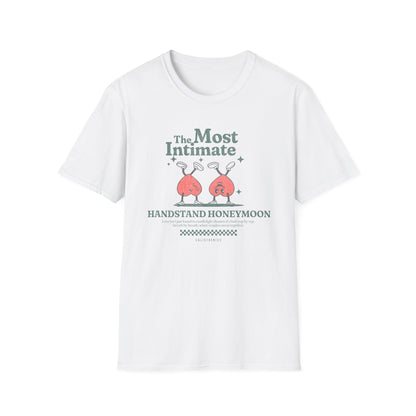 Couples Fitness T-Shirt - Calisthenics Handstand Honeymoon