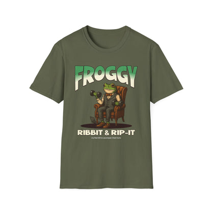HIIT Froggy Ribbit & Rip It - Corporate Fitness T-Shirt
