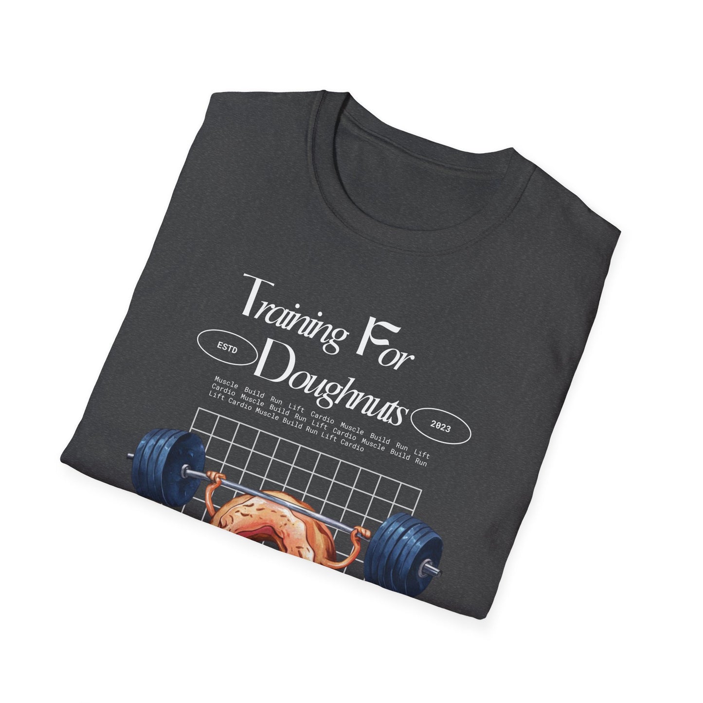 Training for Doughnuts Gym T-Shirt