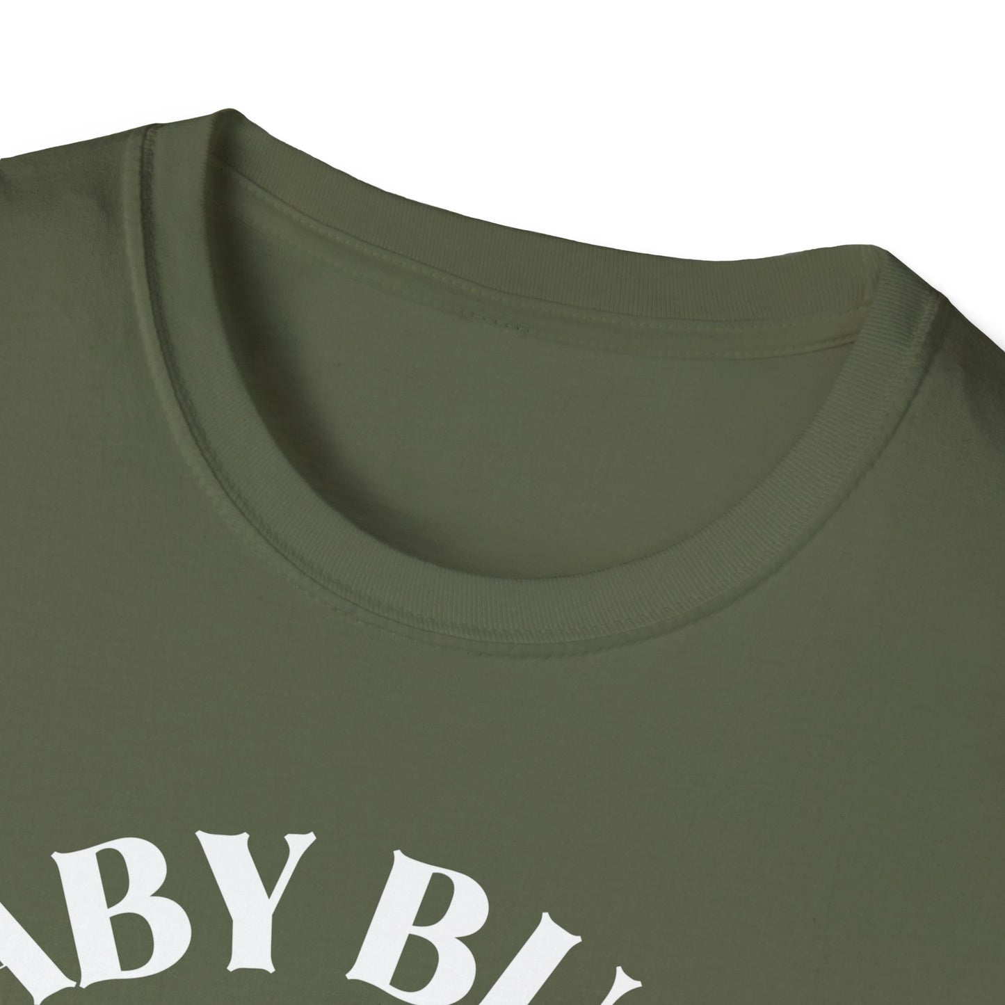Fitness Gender Reveal Baby Bump Bench Unisex Softstyle T-Shirt