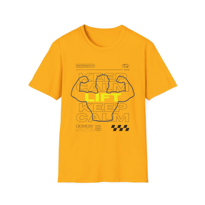 Keep Calm Lift Gym T-Shirt