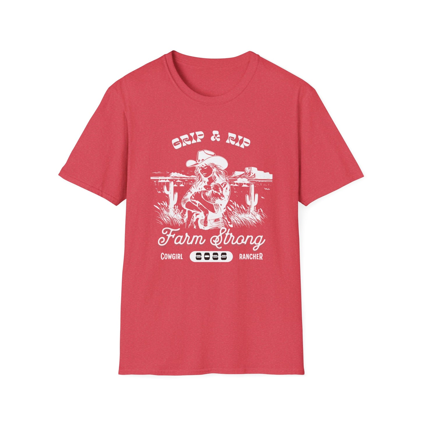 Rural Fitness T-Shirt - Grip-n-Rip Design