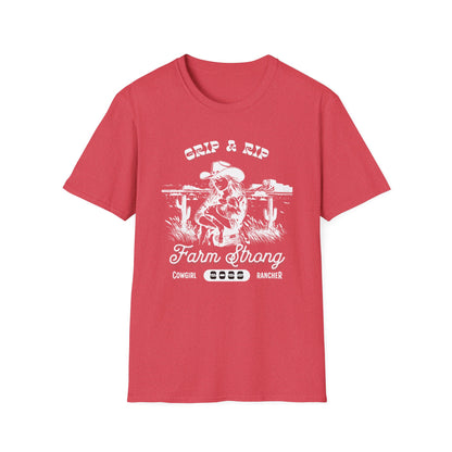 Rural Fitness T-Shirt - Grip-n-Rip Design