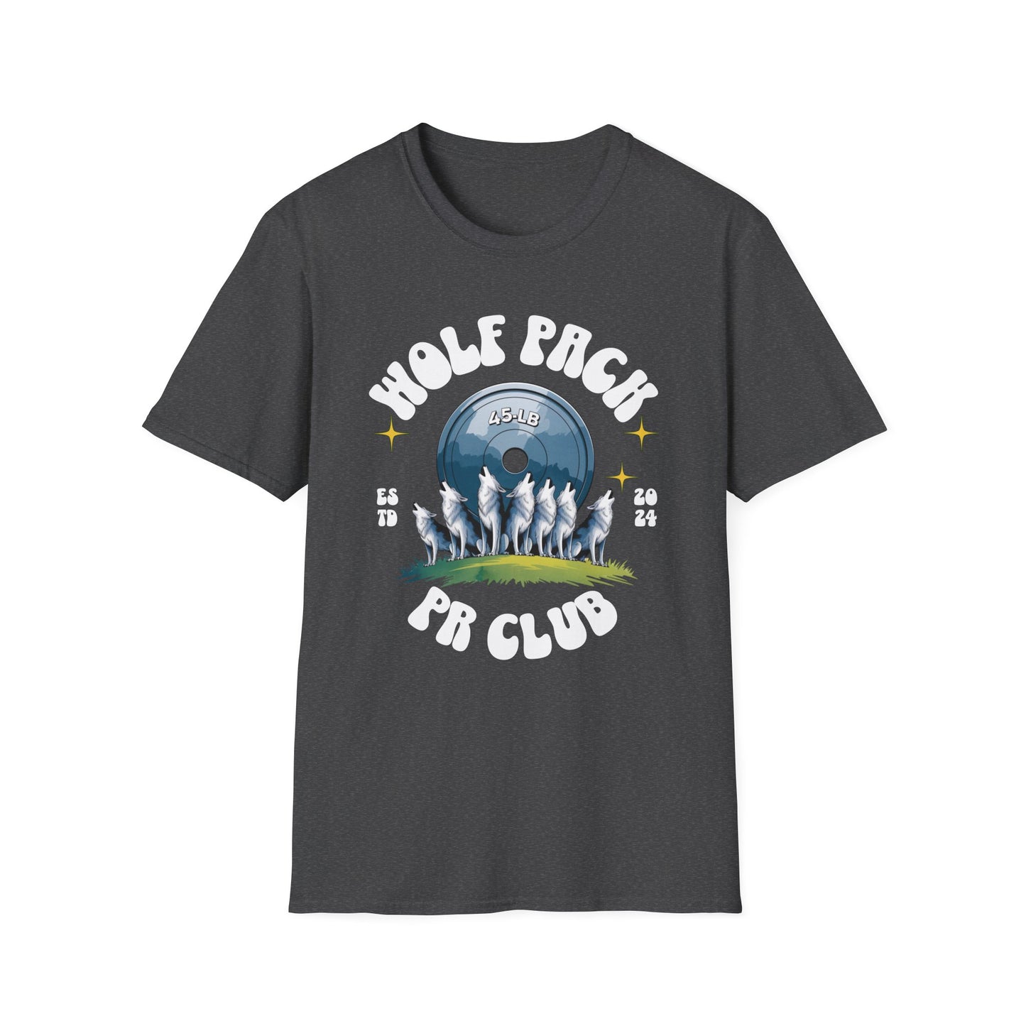 Powerlifting Wolf Pack T-Shirt - Genz Millenial Streetwear