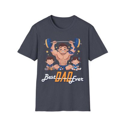 Best Dad Ever Gym T-shirt