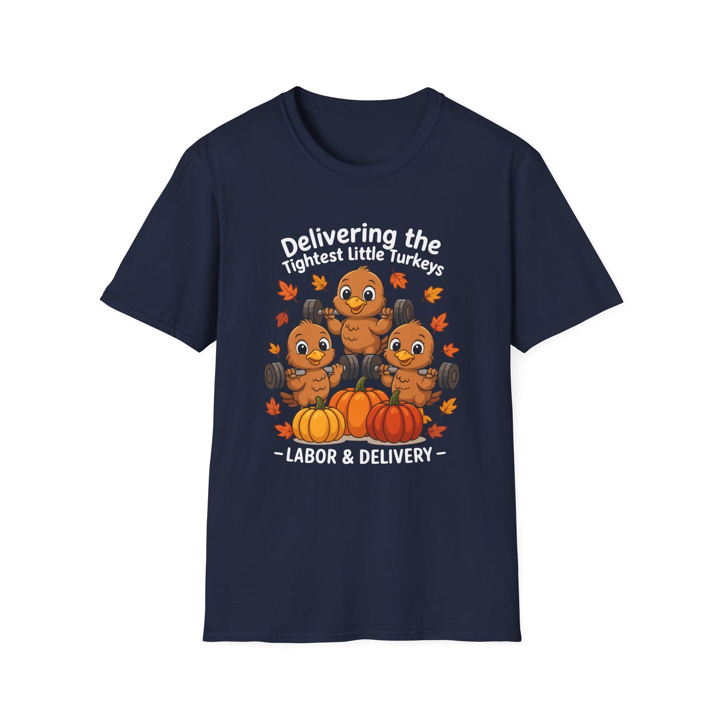 Delivering Tightest Little Turkeys Fall Fitness T-shirt