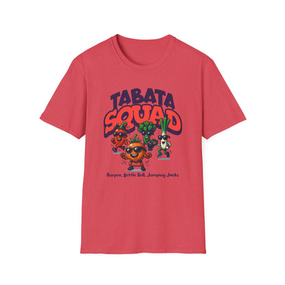 HIIT Tabata Foodie Squad Genz Millenial T-Shirt