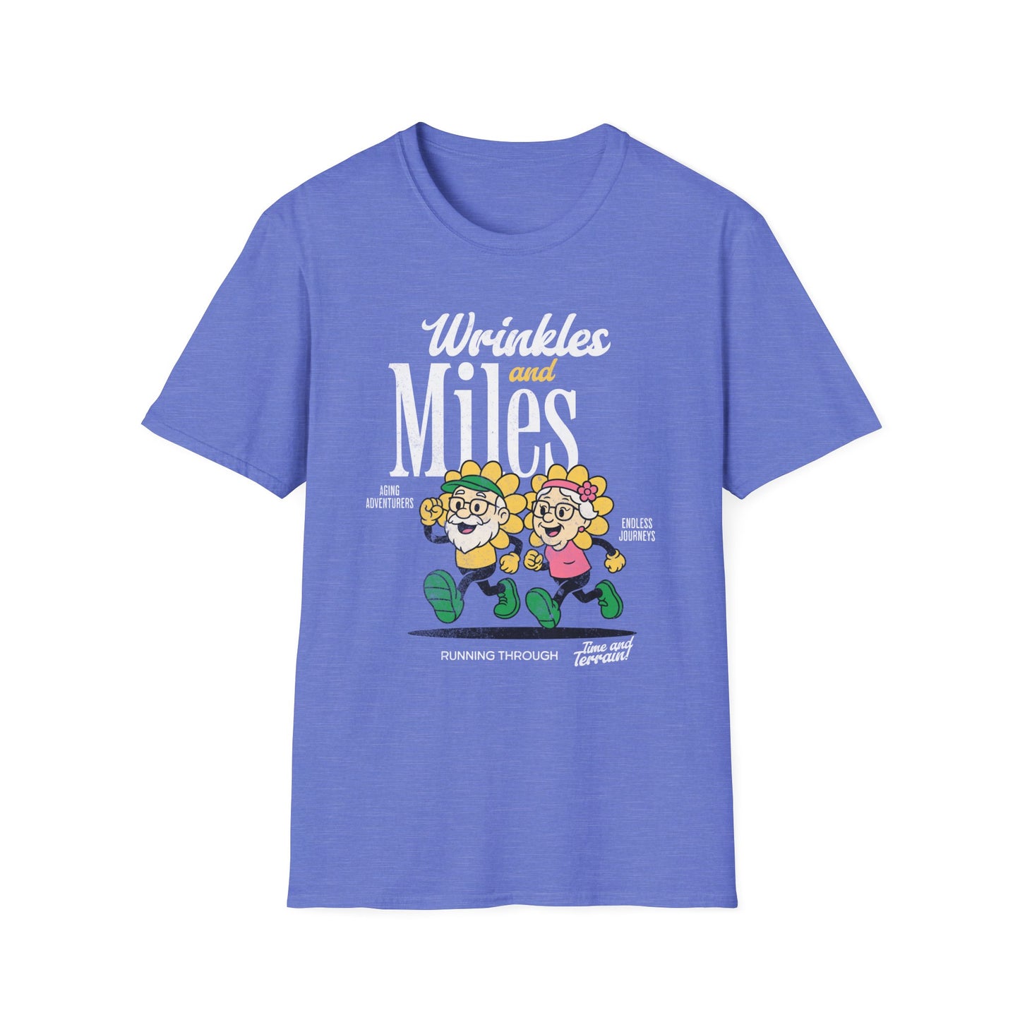 Senior's Mobility Wrinkles & Miles Fitness T-Shirt