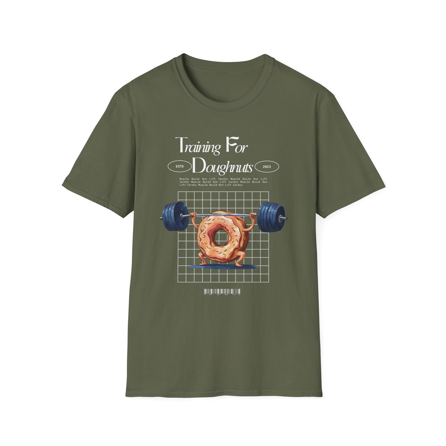Training for Doughnuts Gym T-Shirt