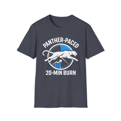 HIIT Panther Paced 20min Burn Unisex T-Shirt - Corporate Fitness Apparel