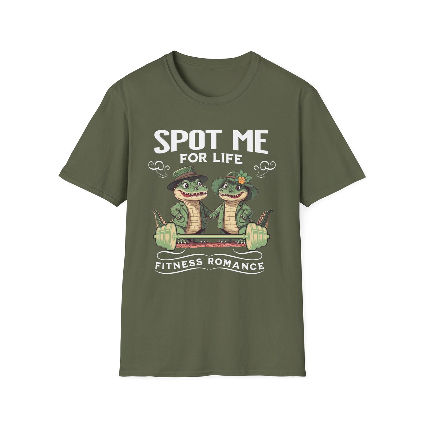 Spot Me For Life Couples Fitness T-Shirt