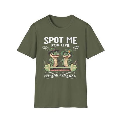 Spot Me For Life Couples Fitness T-Shirt