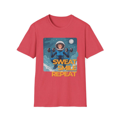 Sweat Smile Repeat Gym T-Shirt
