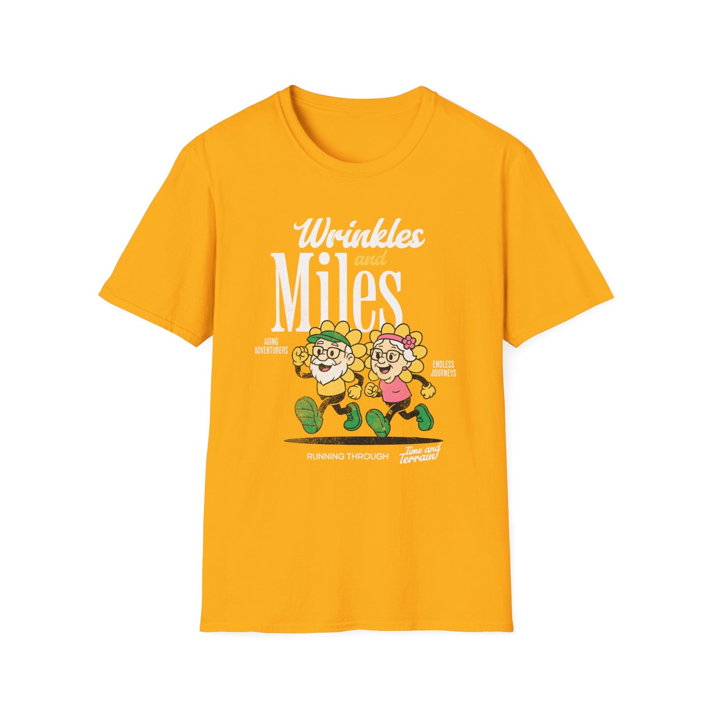 Senior's Mobility Wrinkles & Miles Fitness T-Shirt