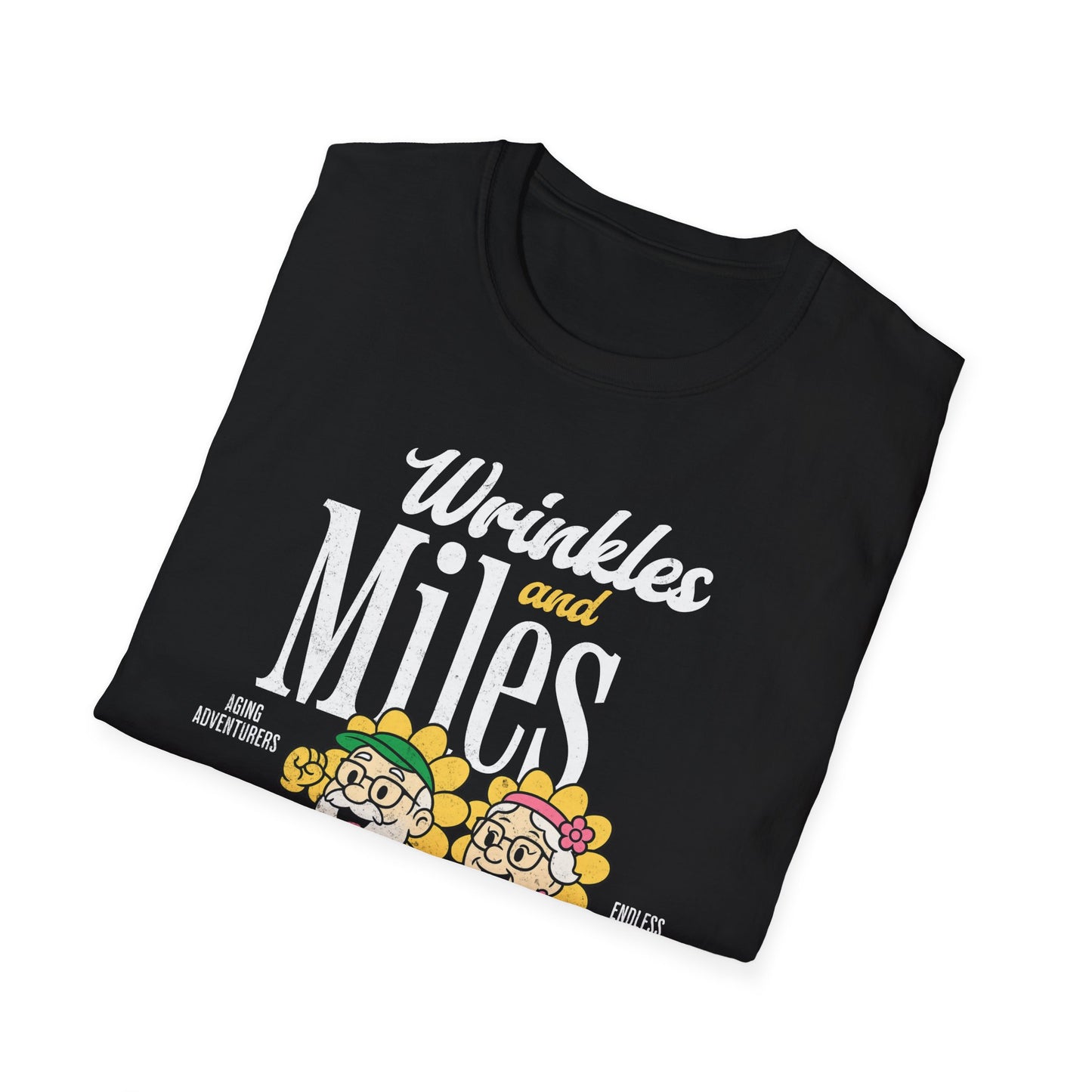 Senior's Mobility Wrinkles & Miles Fitness T-Shirt