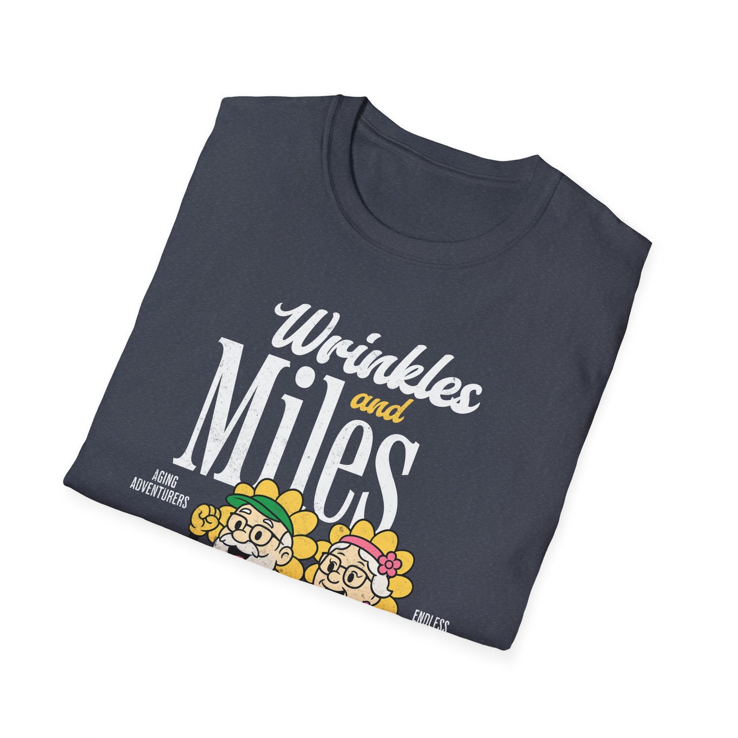Senior's Mobility Wrinkles & Miles Fitness T-Shirt