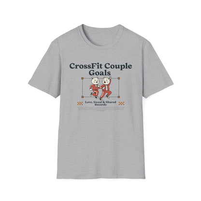 Couples CrossFit Fitness Goals T-Shirt