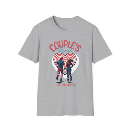 Running Couple PR His/Hers Fitness T-Shirt