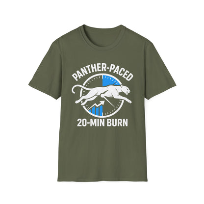 HIIT Panther Paced 20min Burn Unisex T-Shirt - Corporate Fitness Apparel