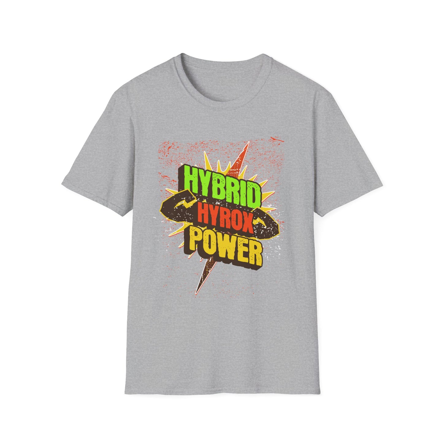 Powerlifting Hyrox - Genz Millenial Fitness T-Shirt