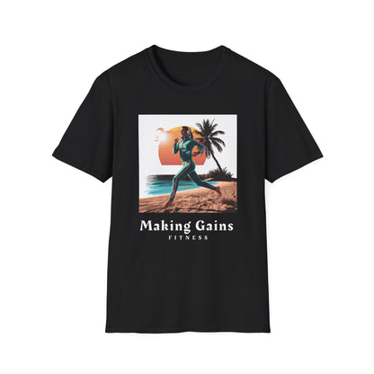 Making Gains Fitness Gym T-Shirt