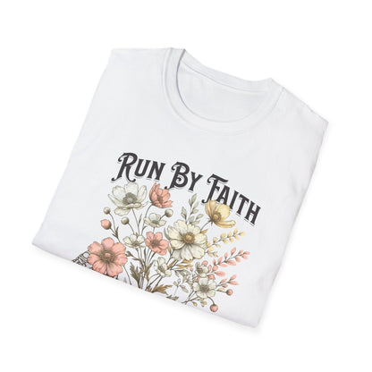 Running Run By Faith - Fitness T-Shirt