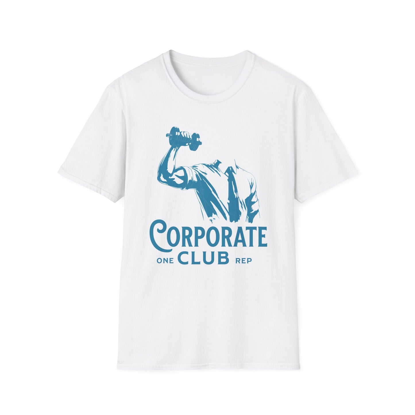 Powerlifting T-Shirt - Corporate 1 Rep Max Club Design